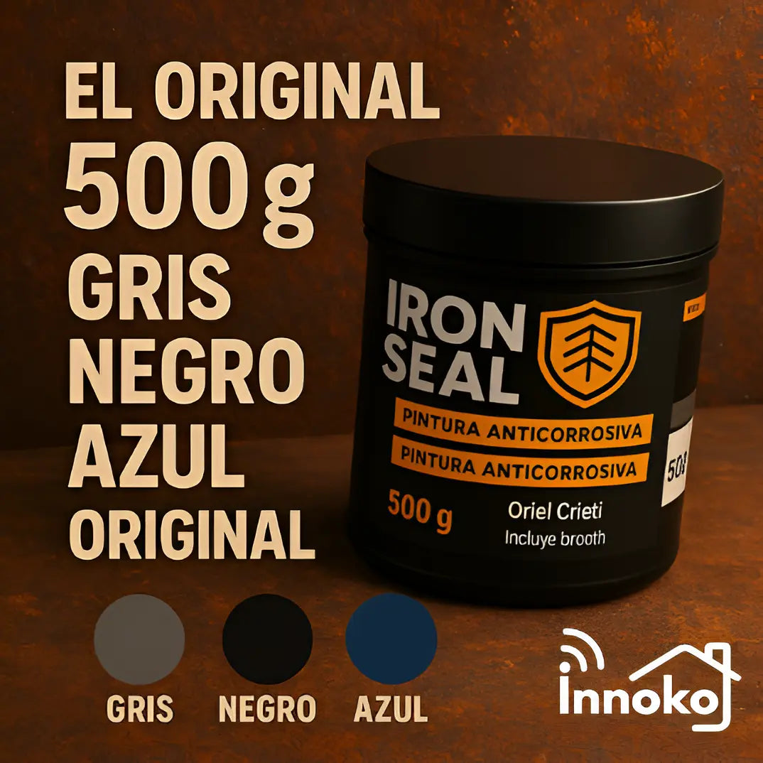 Iron Seal Reparacion Pintura para Metales que Aísla el Oxido (original) 500gr